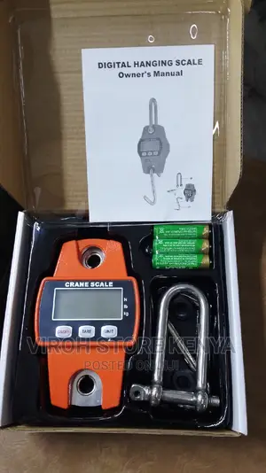 300kgs Digital Hanging Scale With Batteries