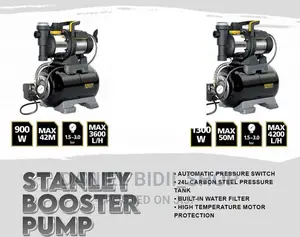 Stanley Booster Pumps 900w
