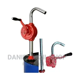 Hand Rotary Barrel Oil Pump Available in Square Round