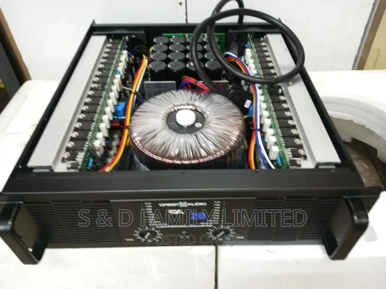 Long Press Button Crest Audio CA20 Amplifier It