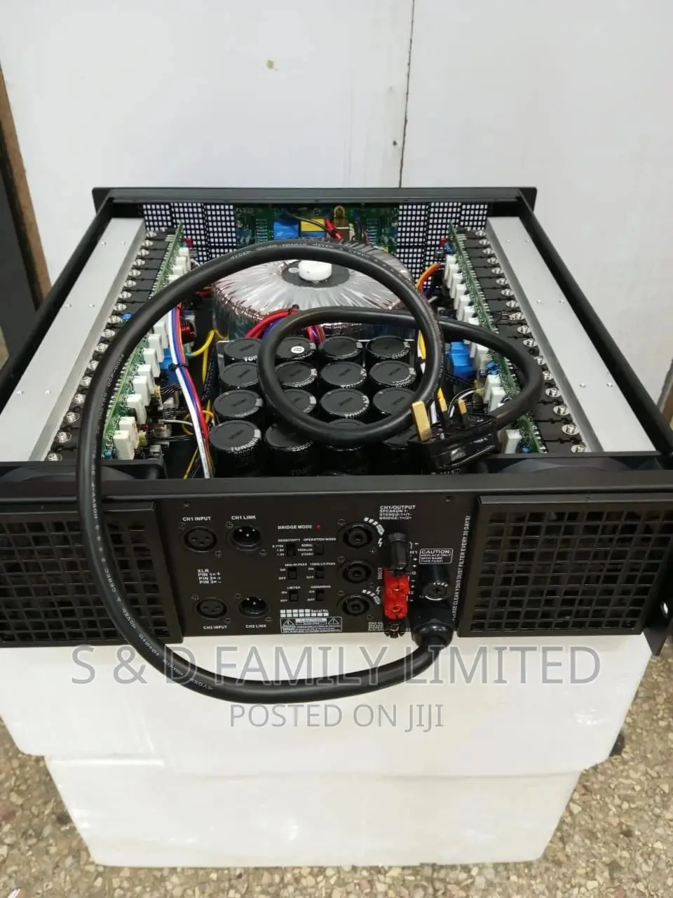 Long Press Button Crest Audio CA20 Amplifier It
