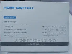 3D 5 in 1 HDMI Switch