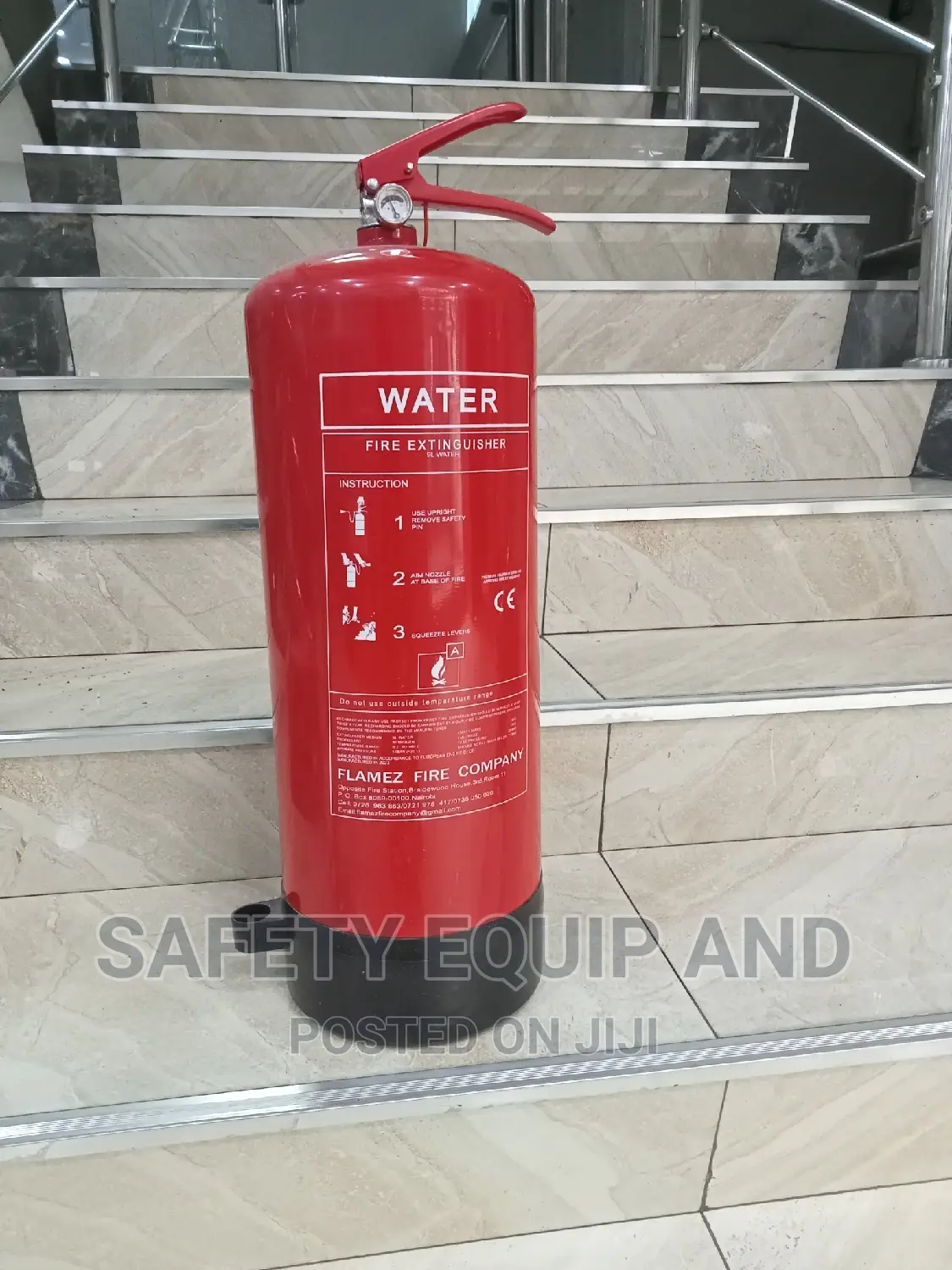 Water Fire Extinguishers - 9 Litres