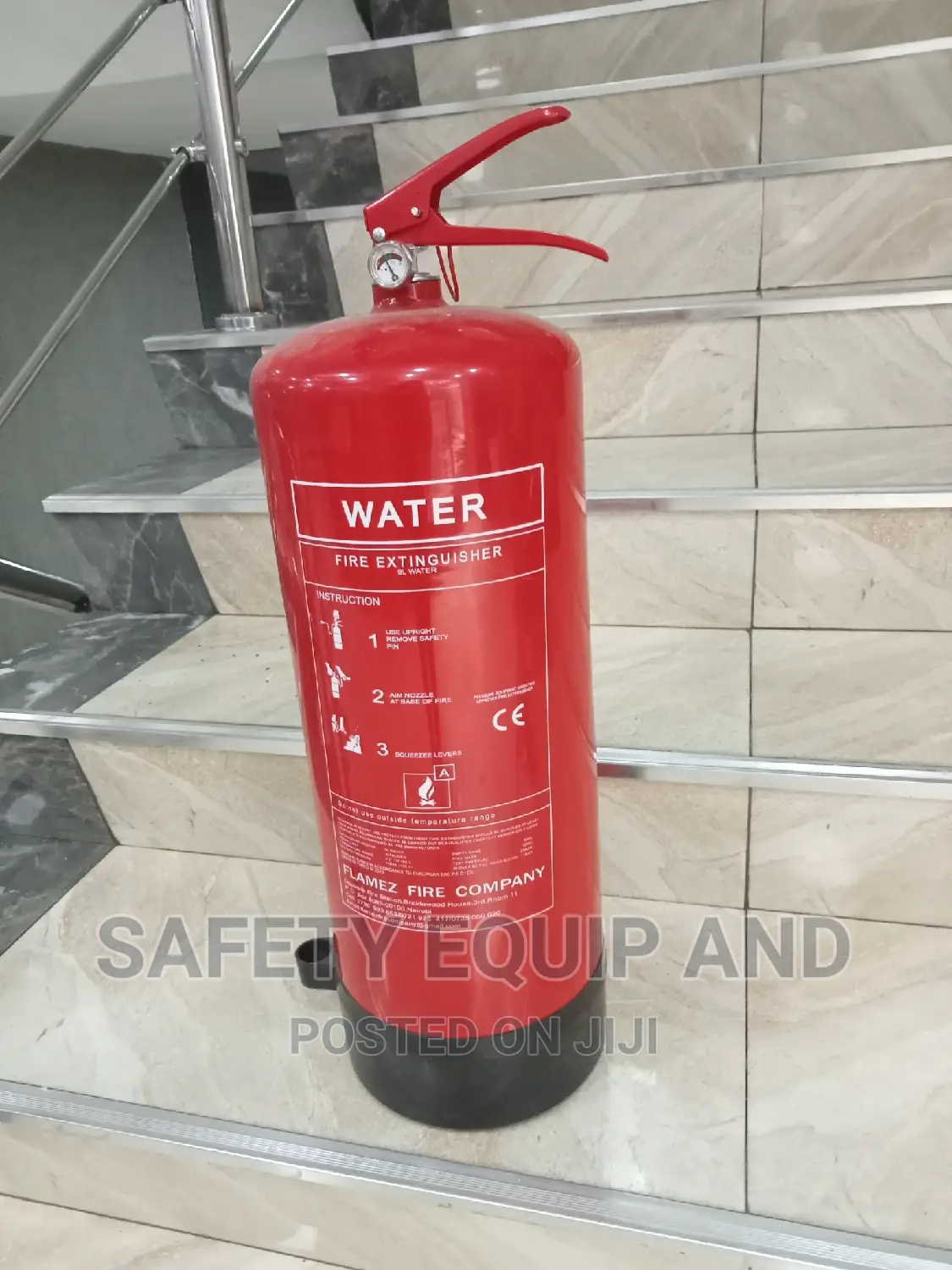 Water Fire Extinguishers - 9 Litres