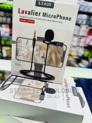 Lavalier Microphone Audio Jack