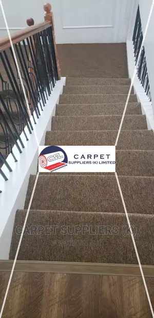 Brown Staircase Carpets