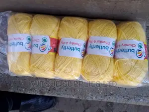 A Packet of 5 Chunky Butterfly Yarn( Code 121) 4 Ply
