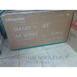 Hisence 43 Smart Frameless Tv A4g Series Tv