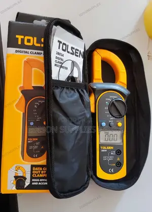 Tolsen Digital Clamp Multimeter 38034 Clamp Meter LCD Best