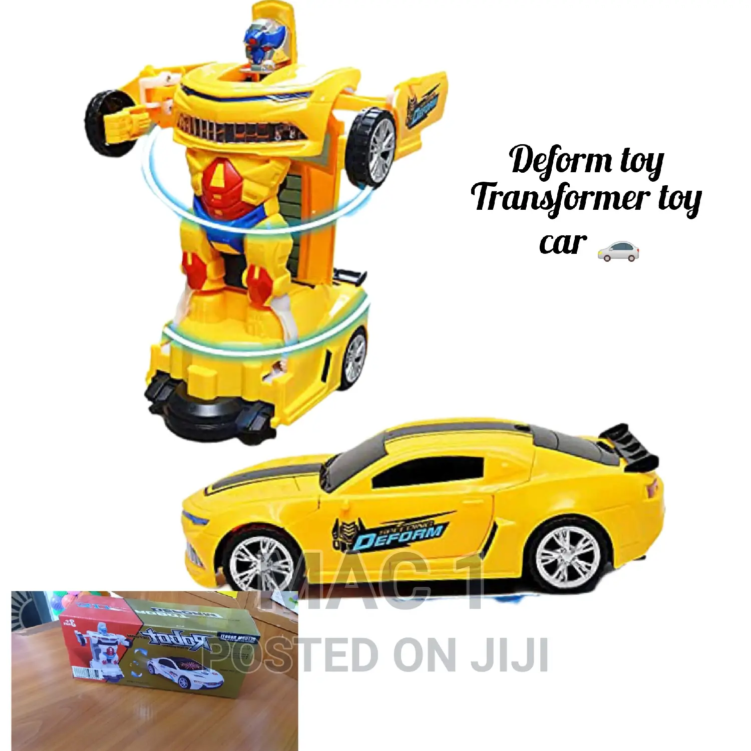 Deform Toy Car