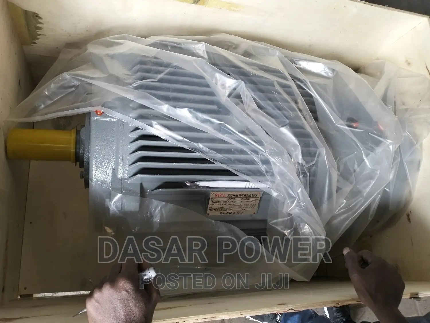 100hp Electric Motor. Three Phase.