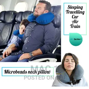 Microbeads Travel Neck Pillow