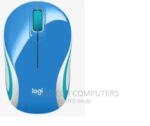 Logitech Wireless Mouse M187 Blue ^*Logitech Wireless Mous
