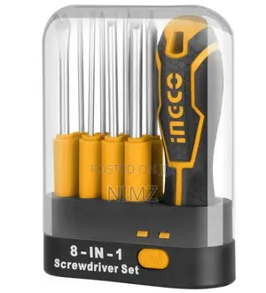 9 PCS Interchangeable Screwdriver Set