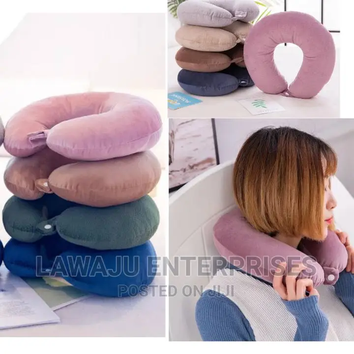 Travel Ring Neck Pillow With Microseeds