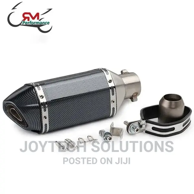 Motorcycle Akrapovic Exhaust System.