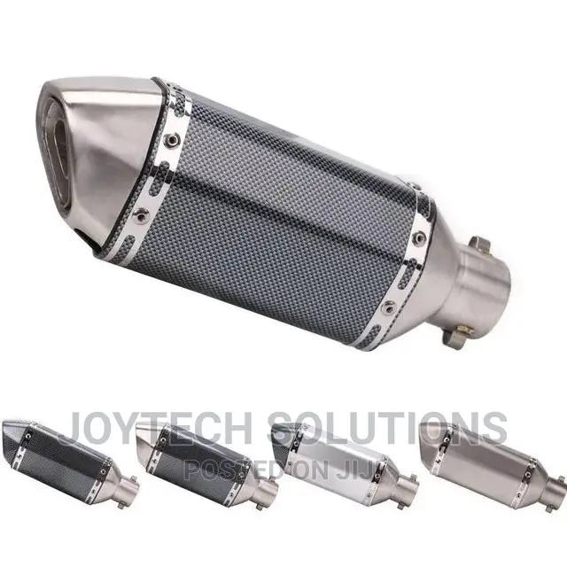 Motorcycle Akrapovic Exhaust System.