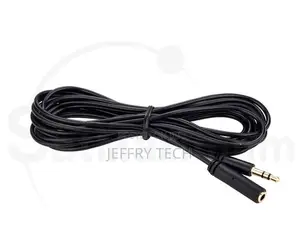 3.5mm Stereo Audio Headphone Male to Female Slim Extension C
