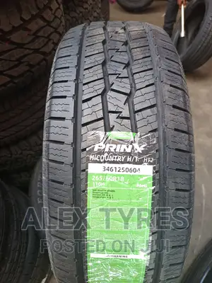 265/60r18 Prinx Tires Made in Thailand