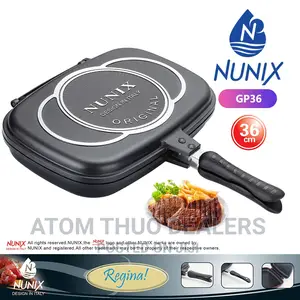 Nunix Double Sided Grill Pan Size 36cm