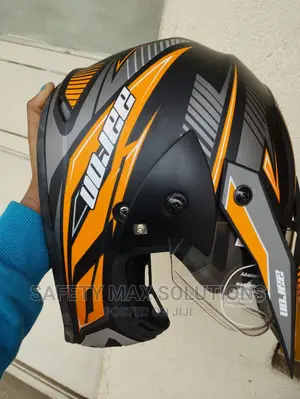 Motorcycle Helmet Aaron Off Road Graphic Helmet.