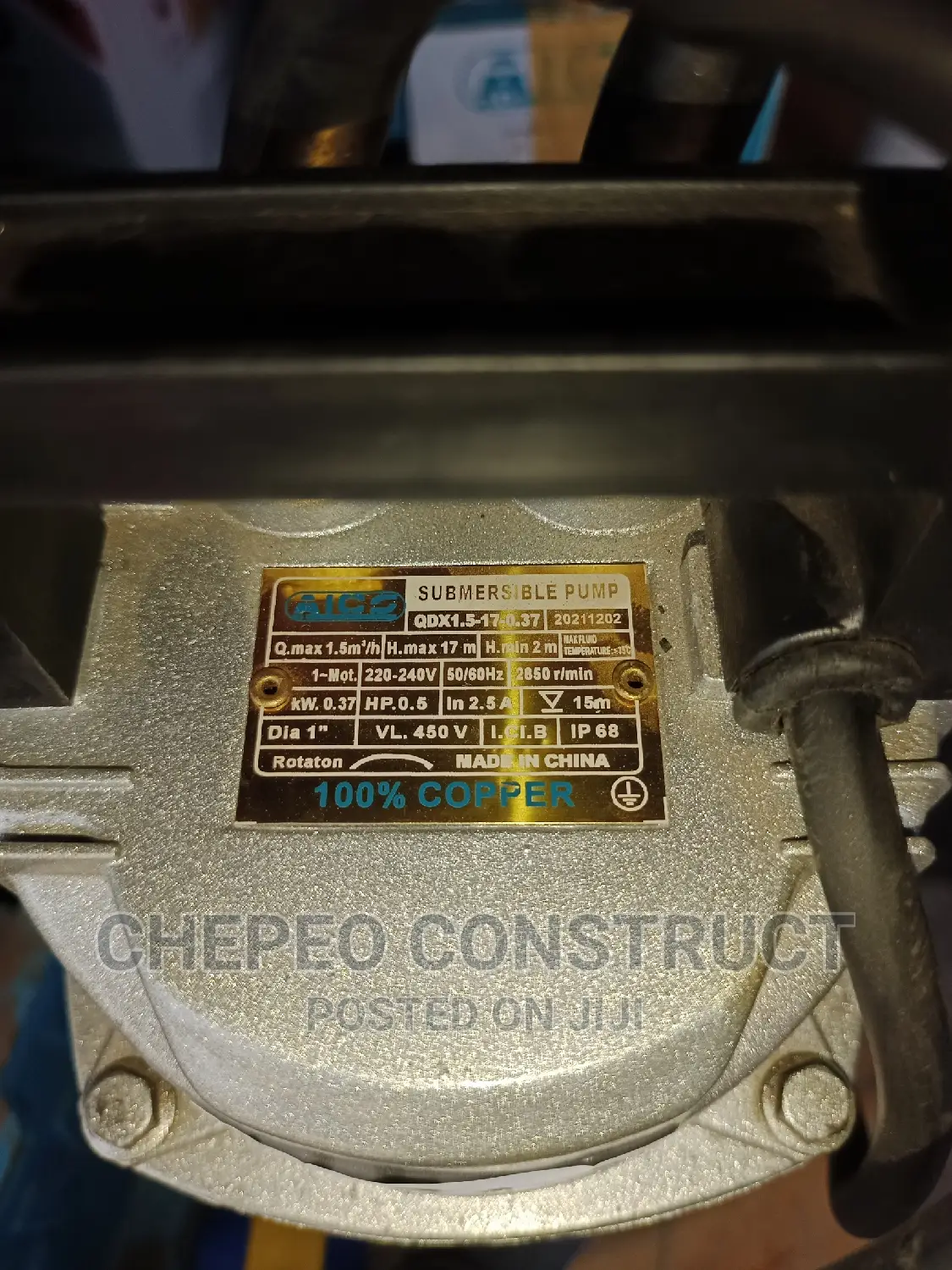 Submersible Pump With Superior Copper Coating