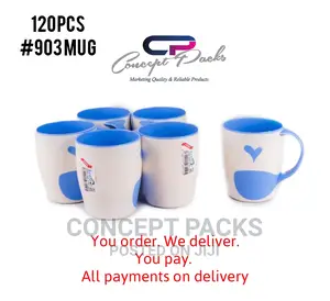 120pcs - 903 Plastic Mug.
