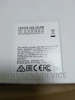 Mikrotik CRS354 48 Port Switch Layer 3 Gigabit Ethernet