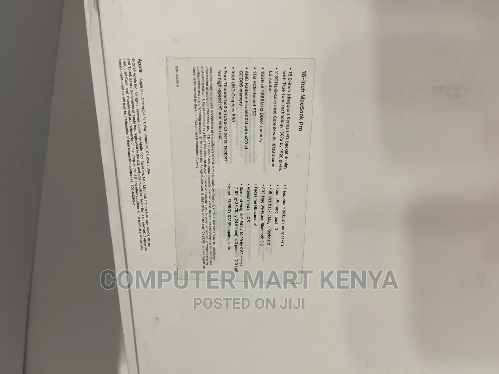 New Laptop Apple MacBook Pro 16GB Apple M2 SSD 1T