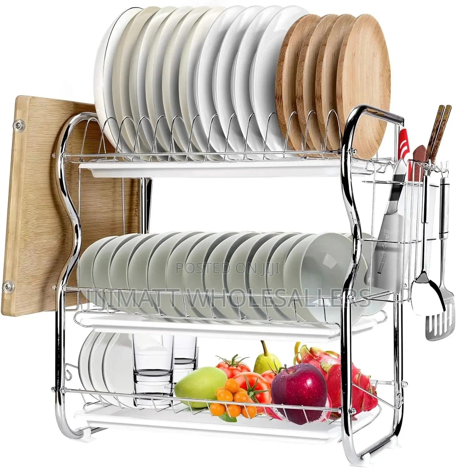 3layer Stainless Steel Dishrack