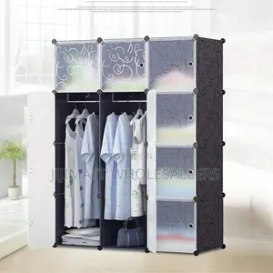Portable Plastic Wardrobe Available