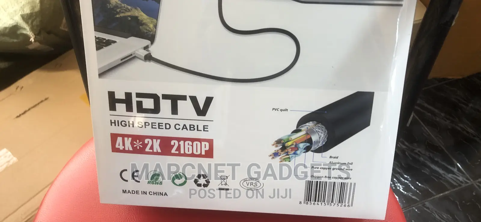 30M 2160P 18GBPS Oxygen Free Copper Hdmi HDTV Cable