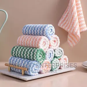 10 PCS Wipe Cloth Scouring Pad