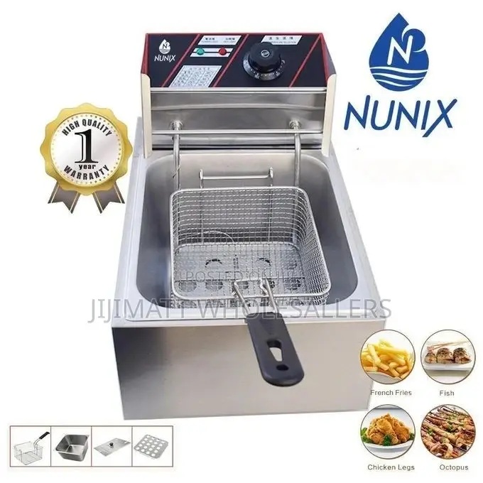 Nunix Single Deep Fryer 6L
