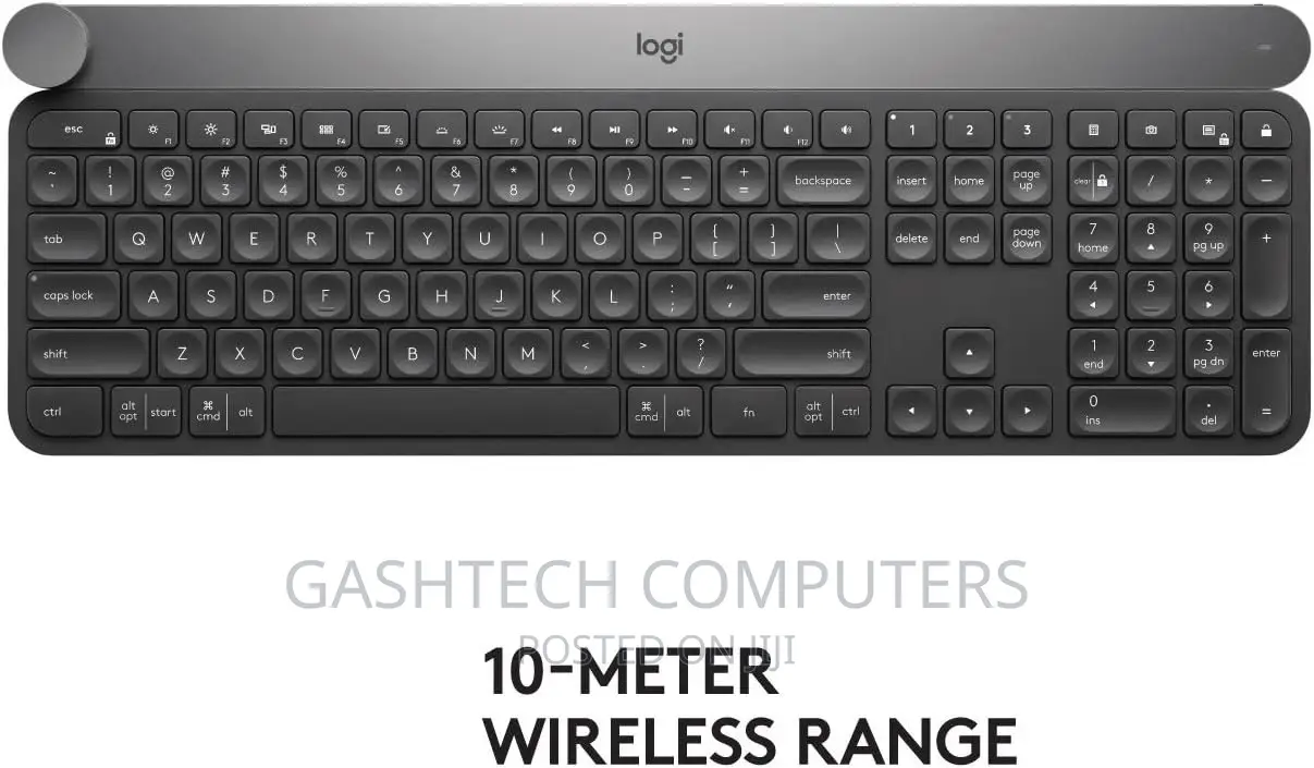 Logitech Craft Advanced Keyboard With Creative Input Dial -