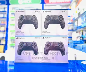 Playstation 5 Dualsense Wireless Controller Grey Camouflage