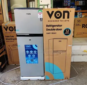 Refrigerator/Fridge/Von Double Door Fridge 136litres