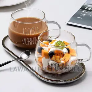 2pcs Good Morning Gift Mug Set
