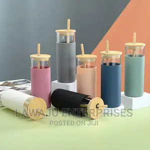 Smoothie Cup With Coloured Silicone Cover Silicone