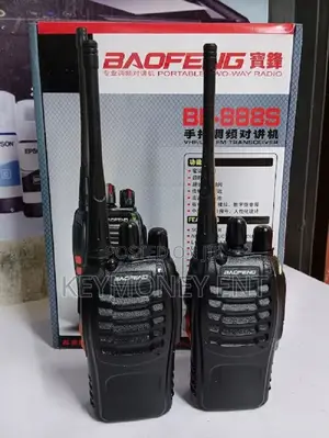2PCS (1pair) Baofeng 888S Walkie Talkie 5km Range