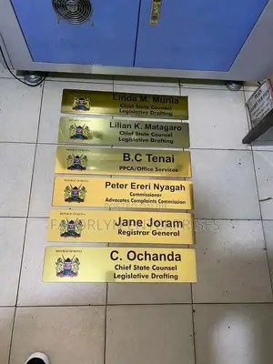 Door Identity Labels Printing