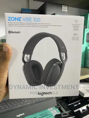Logitech Zone Vibe 100 Wireless Headset -Black
