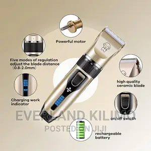 Pet Hair Shaver Rechargable