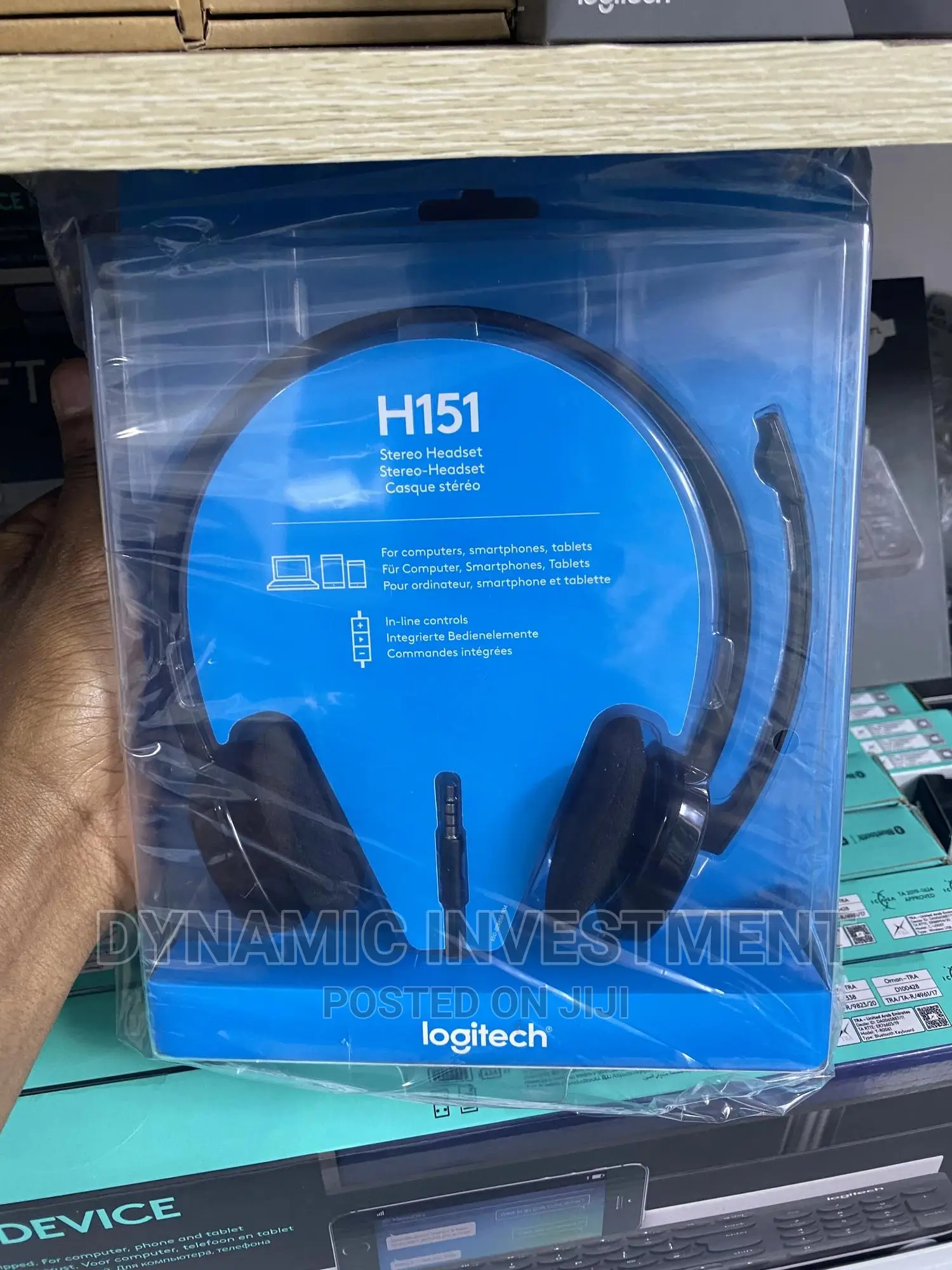Logitech Stereo Headset H151 – (3.5 MM JACK)
