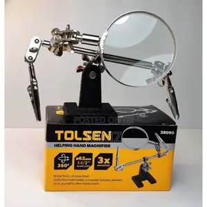 Tolsen HELPING HAND MAGNIFIER - 38090