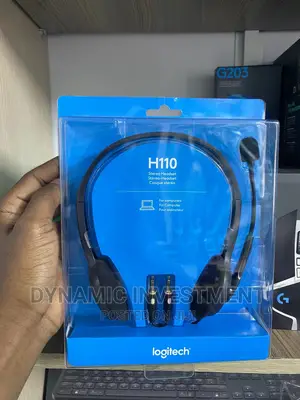 Logitech H110 Wired Headset for PC/Mac/Laptop