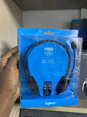 Logitech H110 Wired Headset for PC/Mac/Laptop