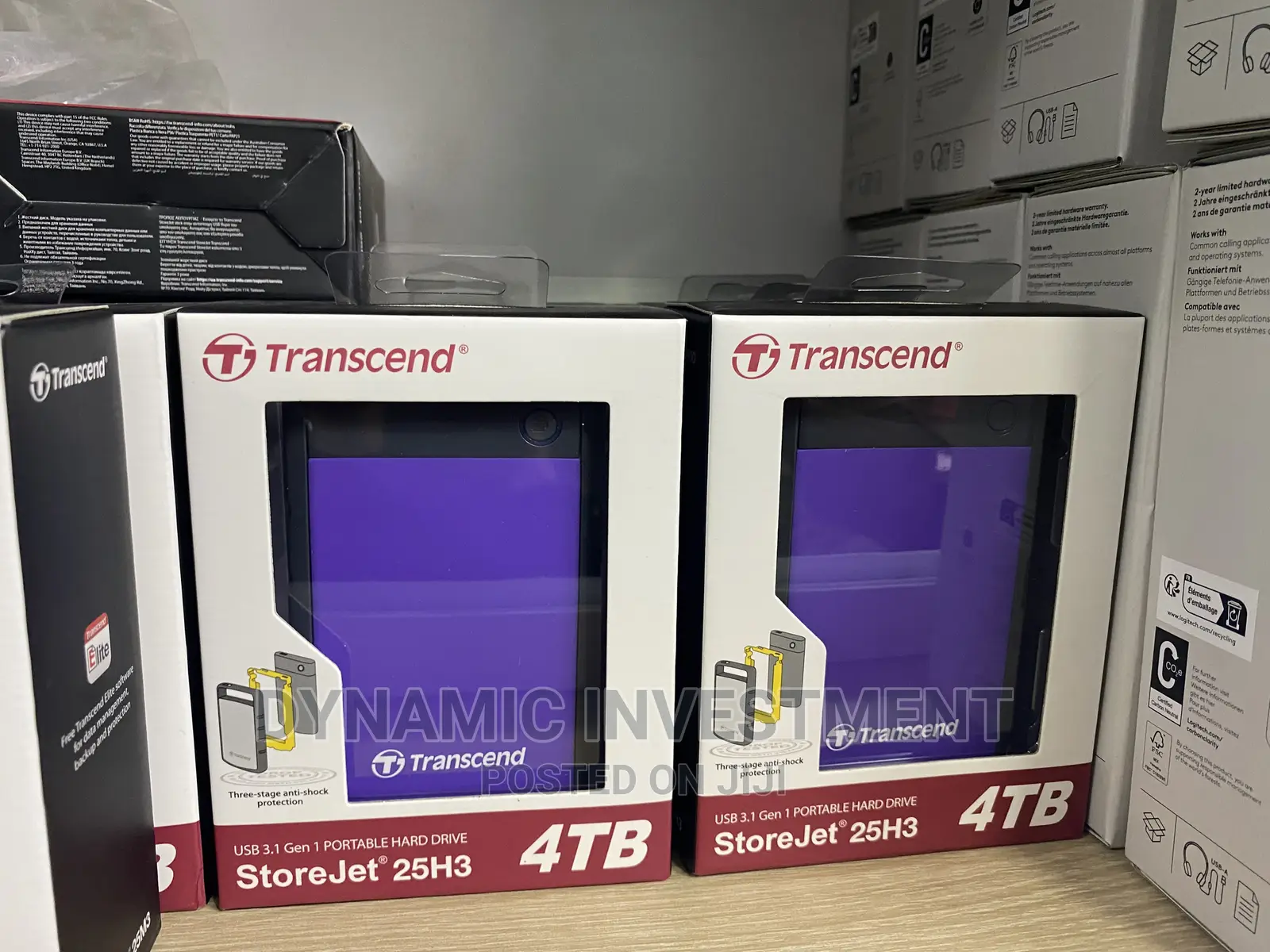 Trancend Hardisk 4 Tb Purple