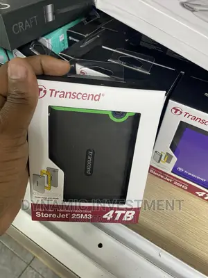 TRANSCEND Storejet Hard Disk 4TB, USB 3.1 External Hard