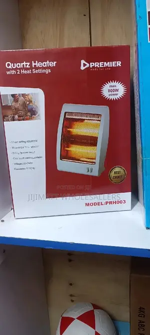Primier Quartz Heater With 2 Heat Settings